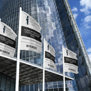 GICA® Official Winner Flag (Vertical)